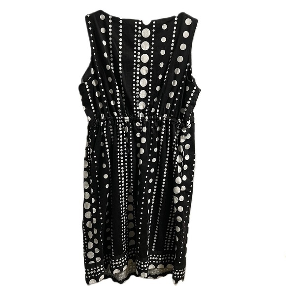 Motherhood Maternity Sleeveless Dress Black and White Size Large - Picture 2 of 5